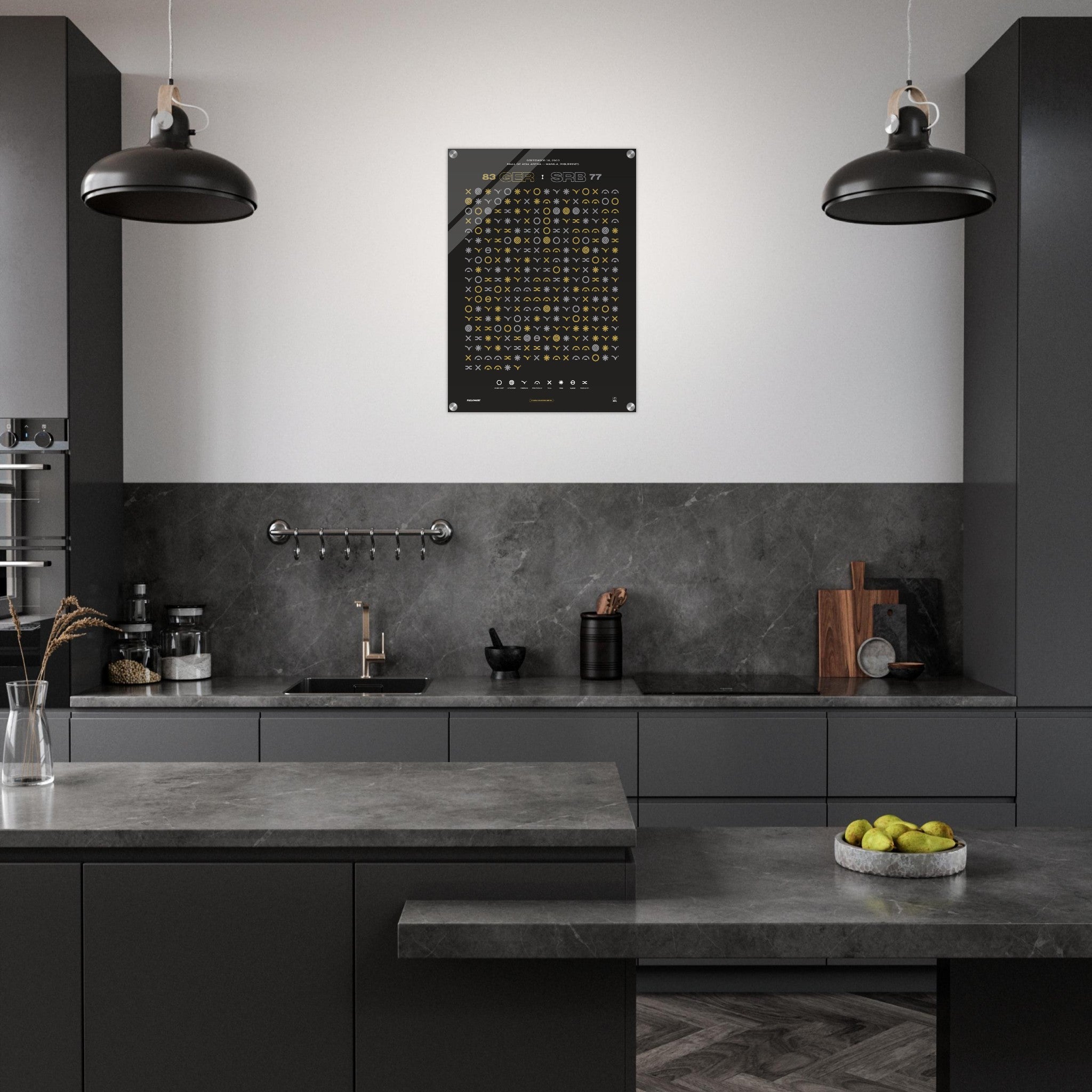 WM Finale Acryldruck