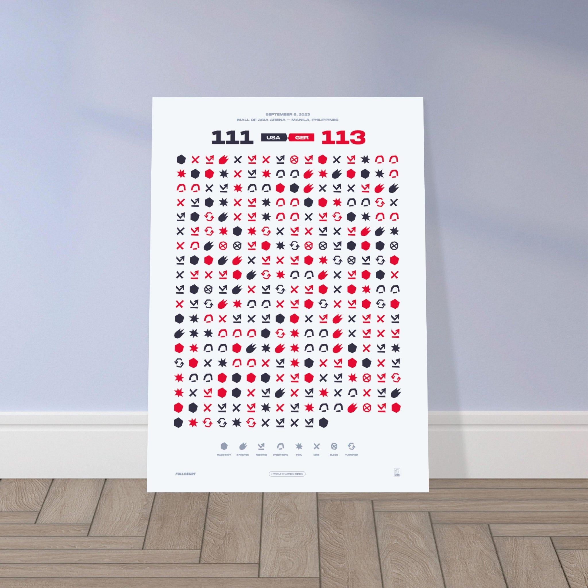 WM Halbfinale Aluminiumdruck