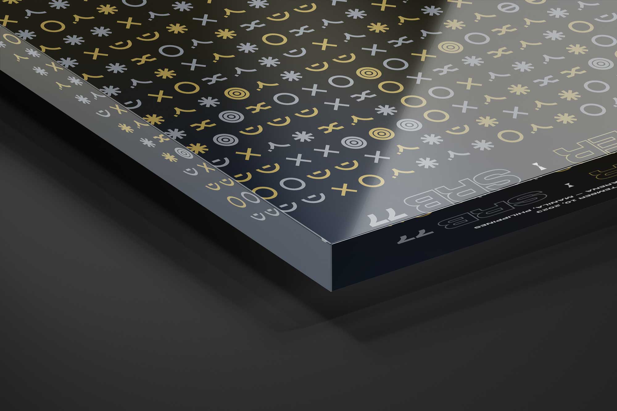 WM Finale Acryldruck