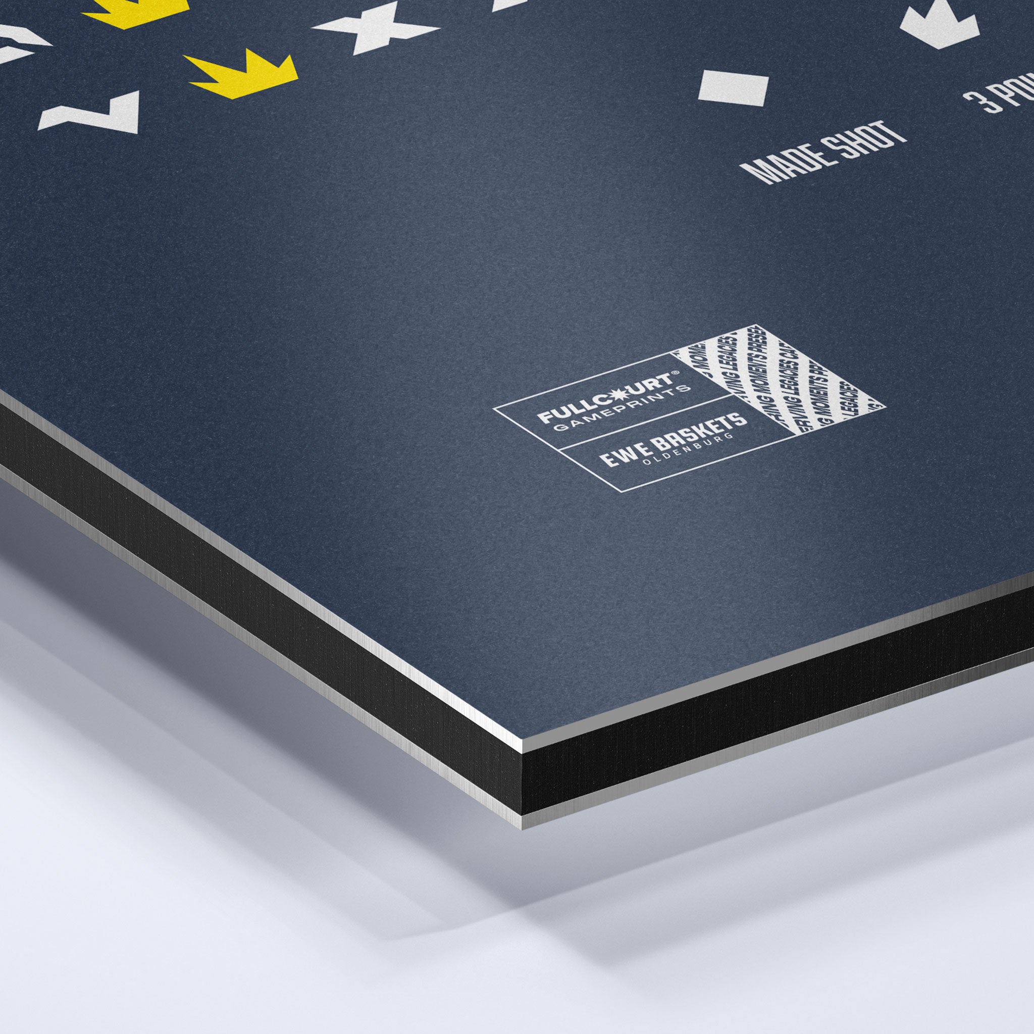 Deutscher Meister 2009 – Aluminium Druck