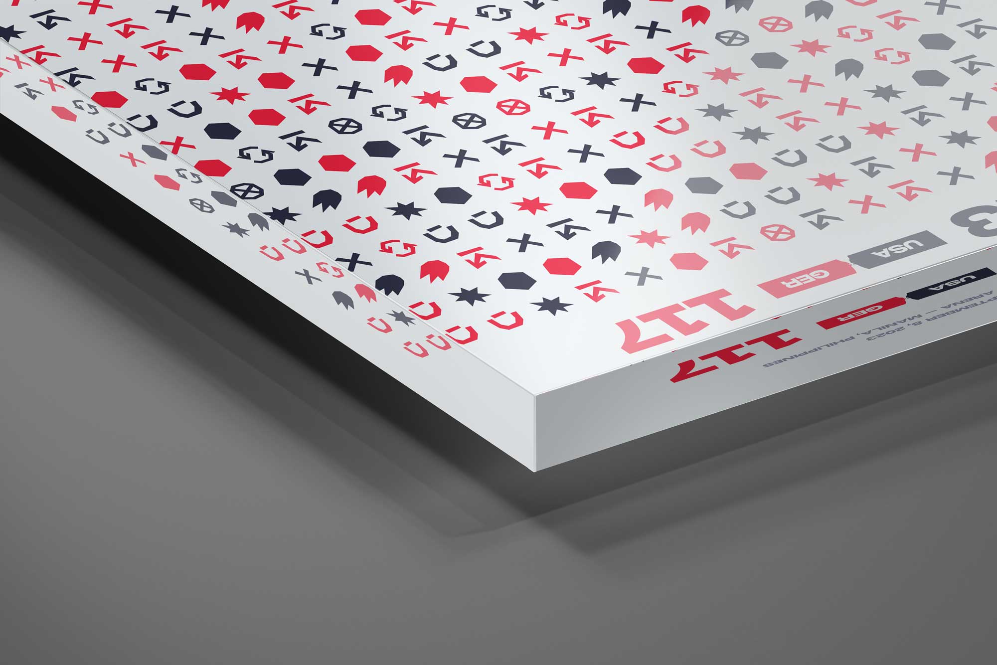 WM Halbfinale Acryldruck