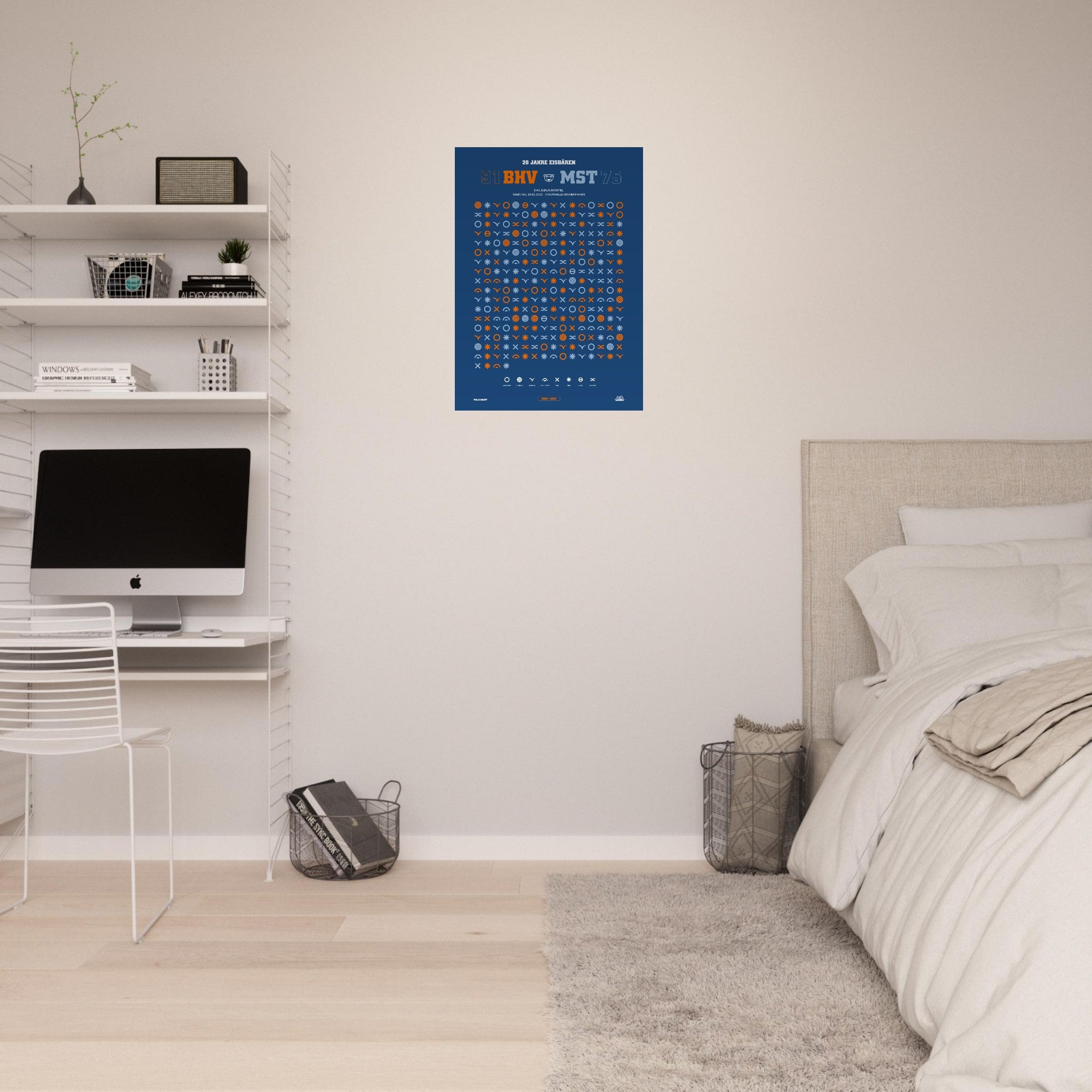 20 Jahre Eisbären Aluminiumdruck