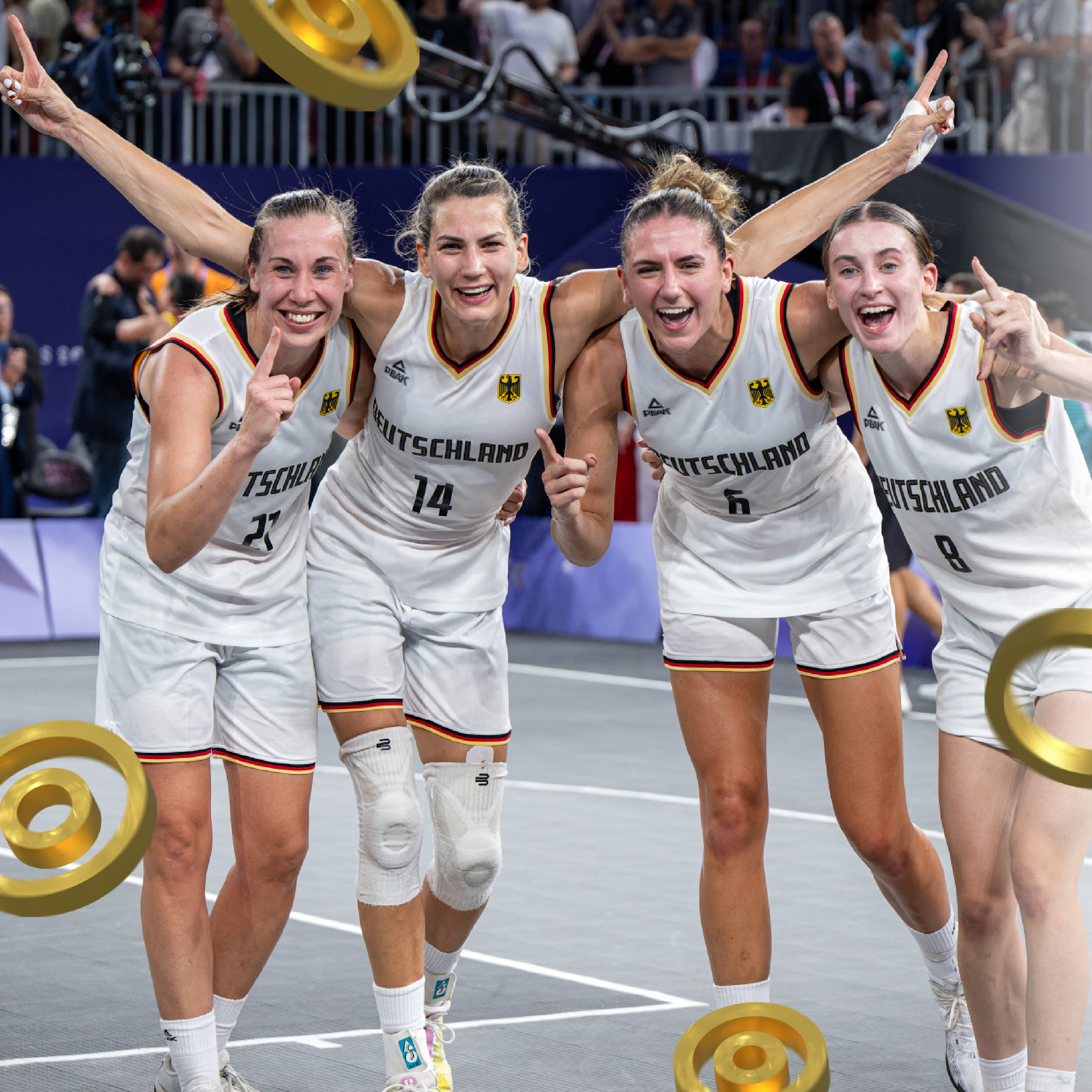 Deutsche 3x3 Goldmedaille